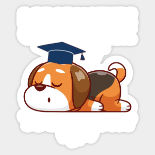 I Graduated Can I Go Back to Bed Now, Funny Graduation Sticker